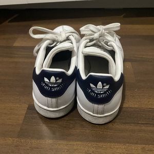 ❤️ Adidas Originals Stan Smith, White/Navy, Women’s Size 7